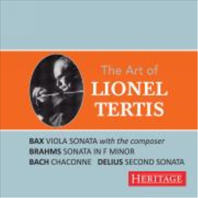 라이오넬 터티스의 예술 (L'art de Lionel Tertis)(CD) - Lionel Tertis