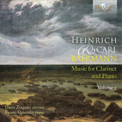 바에르만 부자의 클라리넷과 피아노를 위한 작품 2집 (Heinrich and Carl Baermann: Music for Clarinet & Piano Vol.2)(CD) - Dario Zingales