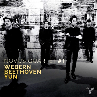 베토벤: 현악 사중주 11번 &#39;세리오소&#39; &amp; 윤이상: 현악 사중주 1번 (Beethoven: String Quartet No.11 &#39;Serioso&#39; &amp; Yun: String Quartet No.1)(Digipack)(CD) - Novus Quartet