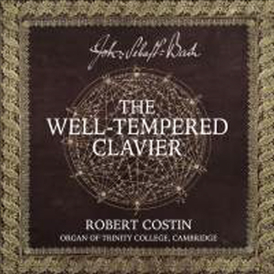 바흐: 평균율 클라비어 전곡 1권 &amp; 2권 - 오르간 연주집 (Bach: The Well-Tempered Clavier, Books 1 &amp; 2) (4CD) - Robert Costin