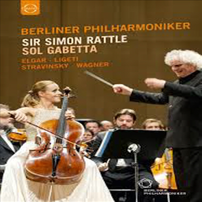 엘가: 첼로 협주곡 &amp; 스트라빈스키: 봄의 제전 (Elgar: Cello Concerto &amp; Stravinsky: The Rite of Spring) (DVD) (2016) - Simon Rattle