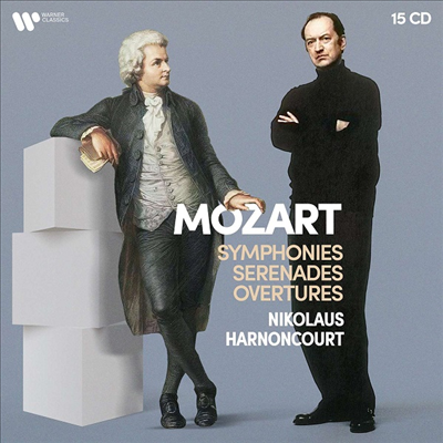 아르농쿠르가 지휘하는 모차르트: 교향곡과 세레나데 (Harnoncourt conducts Mozart - Symphonies, Serenades &amp; Overtures) (15CD Boxset) - Nikolaus Harnoncourt