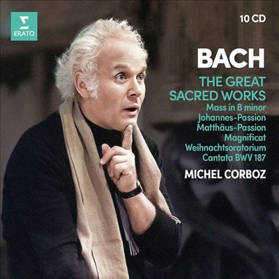 바흐: 위대한 종교 작품집 (Bach: The Great Sacred Works) (10CD Boxset) - Michael Corboz