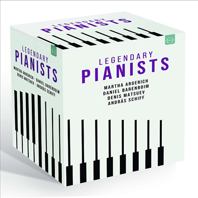전설이 된 피아니스트 (Legendary Pianists) (한글무자막)(8DVD Boxset)(DVD) - 여러 아티스트
