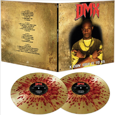 DMX - X Gon' Give It To Ya (Gatefold)(Gold/Red Splatter Vinyl)(2LP)