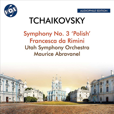 차이코프스키: 교향곡 3번 &#39;폴란드&#39; &amp; 프란체스카 다 리미니 (Tchaikovsky: Symphony No.3 &#39;Polish&#39; &amp; Francesca da Rimini)(CD) - Maurice Abravanel