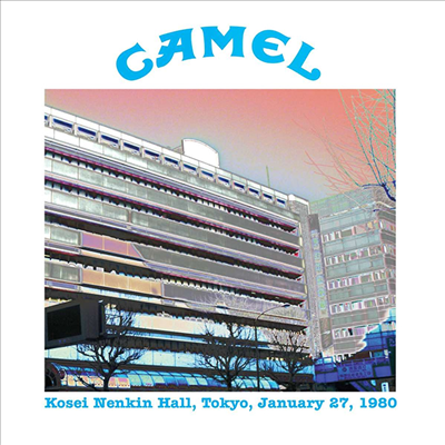 Camel - Kosei Nenkin Hall, Tokyo, January 27th 1980 (Clear Blue Vinyl LP)