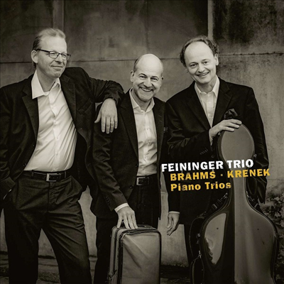 브람스 & 크레네크: 피아노 삼중주 (Brahms & Krenek: Piano Trios)(CD) - Feininger Trio