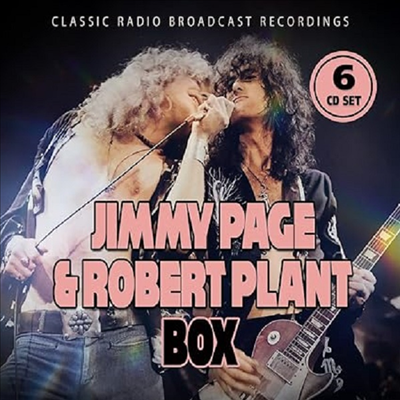 Jimmy Page & Robert Plant - Box: Classic Radio Broadcast Recordings (6CD Boxset)(Digipack)