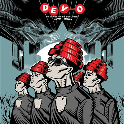 Devo - 50 Years Of De-evolution 1973-2023 (Rocktober)(Gatefold)(Red/Blue 2LP)