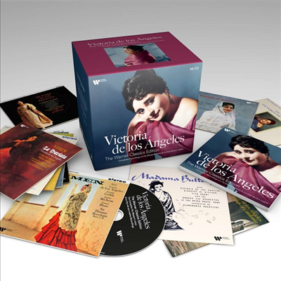 빅토리아 데 로스 앙헬레스 - 워너 전집 (Victoria de los Angeles - The Warner Classics Edition) (59CD Boxset) - Victoria de los Angeles