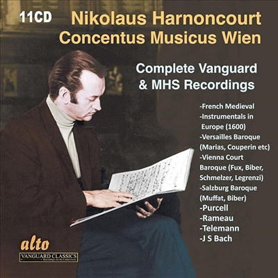 아르농쿠르 - 뱅가드/MHS 레코딩 (Nikolaus Harnoncourt - Complete Vanguard & MHS Recordings) (11CD Boxset) - Nikolaus Harnoncourt