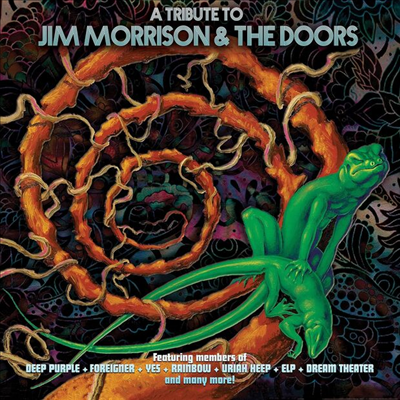 Tribute To Jim Morrison & The Doors - Tribute To Jim Morrison & The Doors (Red/Black LP)