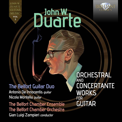 듀어트: 기타를 위한 협주곡과 관현악 작품집 (Duarte: Works for Guitar and Orchestral)(CD) - Antonio de Innocentis