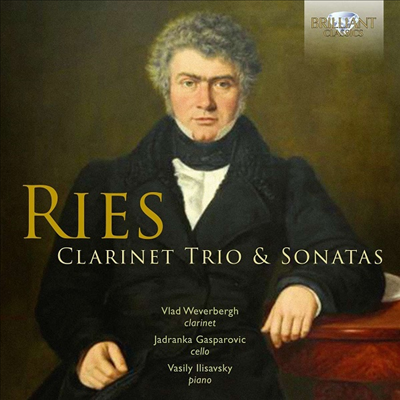 리스: 클라리넷을 위한 삼중주와 소나타 (Ries: Clarinet Trio and Sonatas)(CD) - Vlad Weverbergh