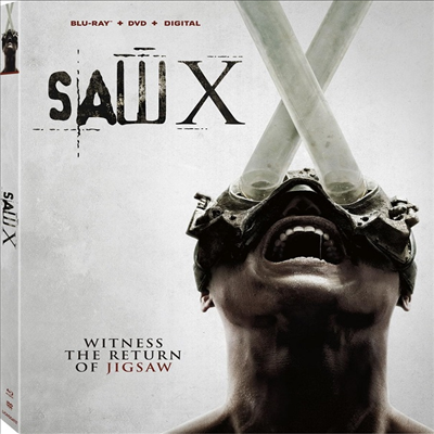Saw X (쏘우 X) (2023)(한글무자막)(Blu-ray + DVD)