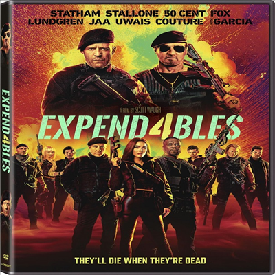 Expend4bles (익스펜더블 4) (2023)(지역코드1)(한글무자막)(DVD)