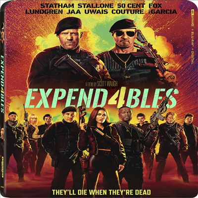 Expend4bles (익스펜더블 4) (2023)(한글무자막)(4K Ultra HD + Blu-ray)