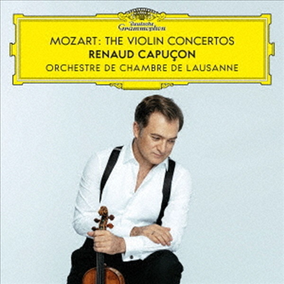 모차르트: 바이올린 협주곡 1-5번, 론도와 아다지오 (Mozart: Complete Violin Concertos) (2Hi-Res CD (MQA x UHQCD)(일본반) - Renaud Capucon