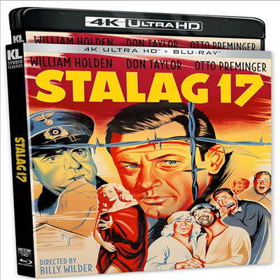 Stalag 17 (70th Anniversary Edition) (제17포로수용소) (1953)(한글무자막)(4K Ultra HD + Blu-ray)