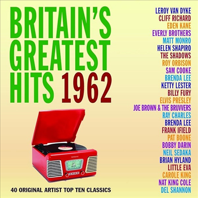 Various Artists - Britains Greatest Hits 1962 (2CD)