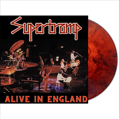 Supertramp - Alive In England (Red Marble Vinyl 2LP)