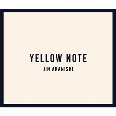 Akanishi Jin (아카니시 진) - Yellow Note (CD+Blu-ray) (초회한정반)