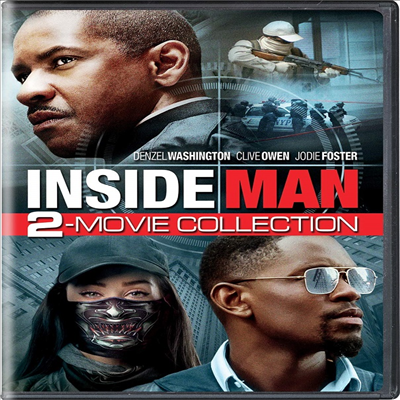 Inside Man (2006) / Inside Man: Most Wanted (2019) (인사이드 맨 / 인사이드 맨: 모스트 윈티드)(지역코드1)(한글무자막)(DVD)