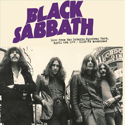 Black Sabbath - Live From The Ontario Speedway Park. April 6th 1974 / Klos (Pink Vinyl)(LP)