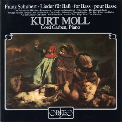 슈베르트: 베이스를 위한 가곡집 (Schubert: Lieder for Bass) (180g)(LP)(CD) - Kurt Moll