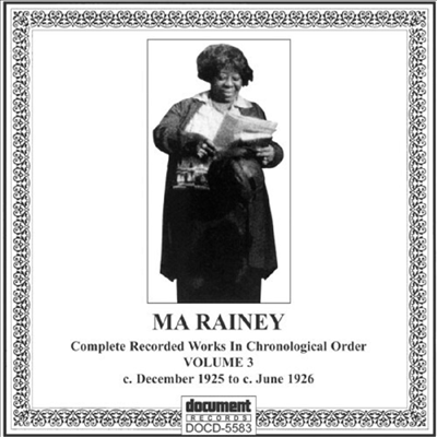 Ma Rainey - Complete 3 (CD)