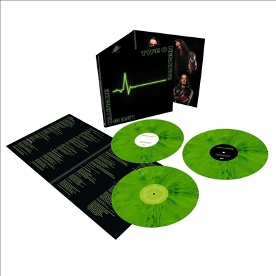 Type O Negative - Life Is Killing Me (20th Anniversary Edition)(Ltd)(Green &amp; Black Mixed Colored 3LP)