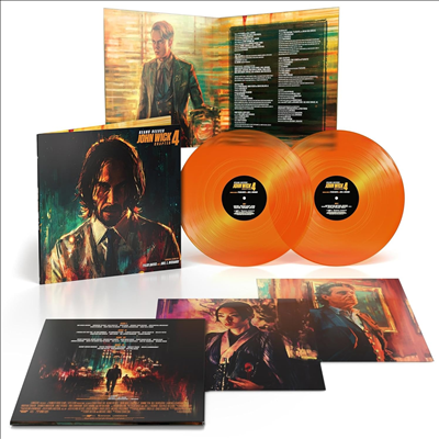 Tyler Bates & Joel J. Richard - John Wick: Chapter 4 (존윅 4/존 윅 4) (Soundtrack)(Score)(Ltd)(Colored 2LP)