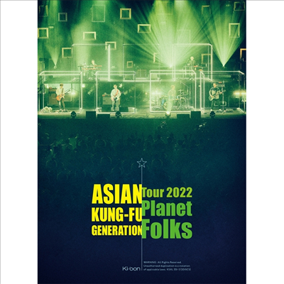 Asian Kung-Fu Generation (아시안 쿵후 제너레이션) - 映像作品集19券 ~Asian Kung-Fu Generation Tour 2022「プラネットフォ-クス」~ (2Blu-ray) (초회생산한정반)(Blu-ray)(2023)