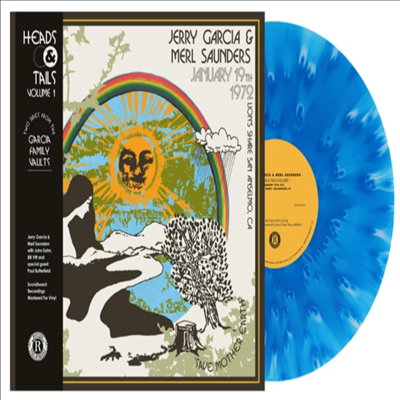 Jerry Garcia &amp; Merl Saunders - Heads &amp; Tails Vol. 1 (Ltd)(Cloudy Blue Colored LP)