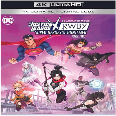Justice League x RWBY: Super Heroes & Huntsmen - Part Two (저스티스 리그 x RWBY: 슈퍼 히어로즈 & 헌츠맨 - 파트 2) (2023)(한글무자막)(4K Ultra HD)