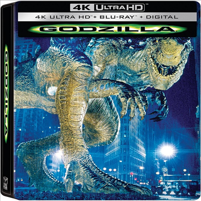 Godzilla - 25th Anniversary (고질라) (1998)(Steelbook)(한글무자막)(4K Ultra HD + Blu-ray)