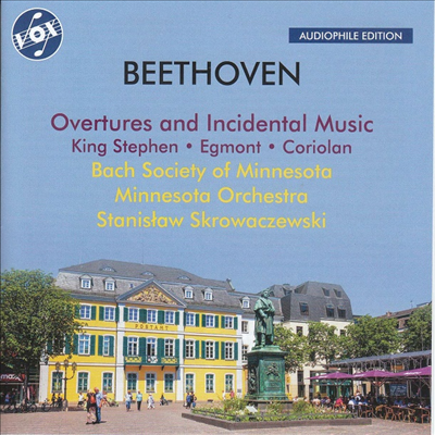 베토벤: 서곡과 부수음악 작품집 (Beethoven: Overtures and Incidental Music)(CD) - Stanislaw Skrowaczewski