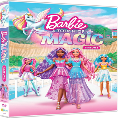 Barbie: A Touch of Magic - Season 1 (바비: 터치 오브 매직 - 시즌 1) (2023)(지역코드1)(한글무자막)(DVD)