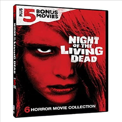 Night Of The Living Dead + 5 Bonus Movies (살아있는 시체들의 밤)(지역코드1)(한글무자막)(DVD)