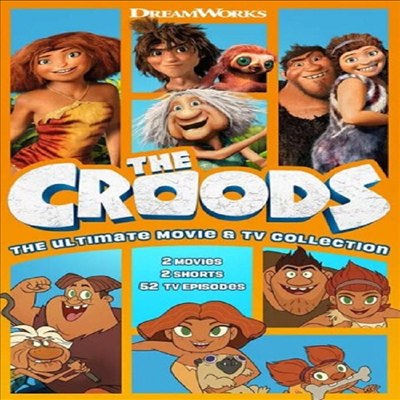 Croods: The Ultimate Movie & Tv Collection (크루즈 패밀리 얼티메이트 무비/TV 컬렉션)(지역코드1)(한글무자막)(DVD)