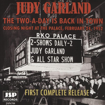 Judy Garland - The Two-A-Day Is Back In Town: Closing Night At The Palace (CD)