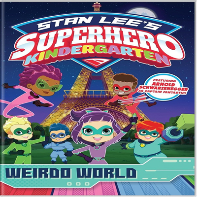 Superhero Kindergarten: Weirdo World (슈퍼히어로 유치원: 월드 위어도) (2021)(지역코드1)(한글무자막)(DVD)