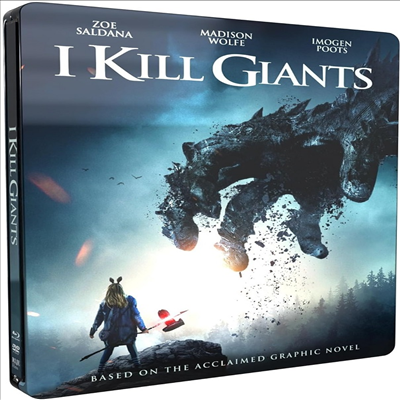 I Kill Giants (아이 킬 자이언츠) (2017)(Steelbook)(한글무자막)(Blu-ray)