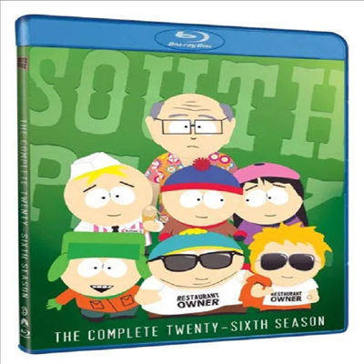 South Park: The Complete Twenty-Sixth Season (사우스 파크: 시즌 26) (2023)(한글무자막)(Blu-ray)