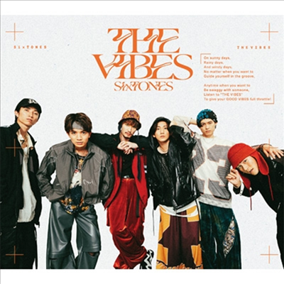 SixTONES (스톤즈) - The Vibes (CD+Blu-ray) (초회반 A) - 예스24