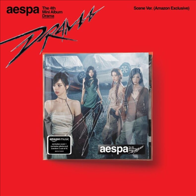 에스파 (aespa) - Drama - The 4th Mini Album (Scene Ver.)(Amazon Exclusive Cover Edition)(독점 포토카드 랜덤)(CD)