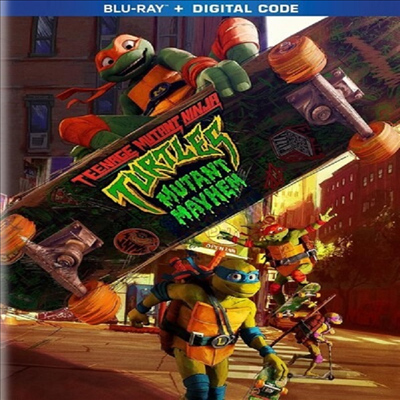 Teenage Mutant Ninja Turtles: Mutant Mayhem (닌자터틀: 뮤턴트 대소동)(한글무자막)(Blu-ray)