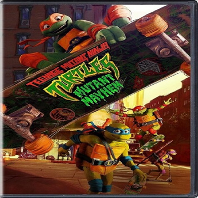 Teenage Mutant Ninja Turtles: Mutant Mayhem (닌자터틀: 뮤턴트 대소동)(지역코드1)(한글무자막)(DVD)