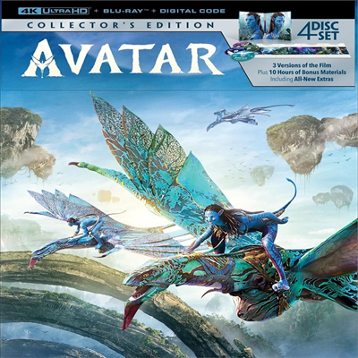 Avatar (Collector's Edition) (아바타) (2009)(한글무자막)(4K Ultra HD + Blu-ray)